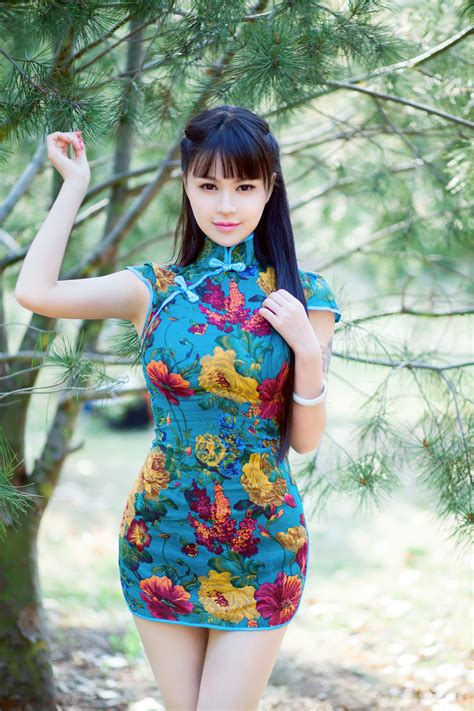 wallpaper women model brunette asian photography dress blue fashion spring person