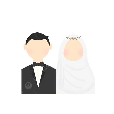 Pasangan Muslim Pernikahan Pasangan Pengantin Pernikahan Melayu
