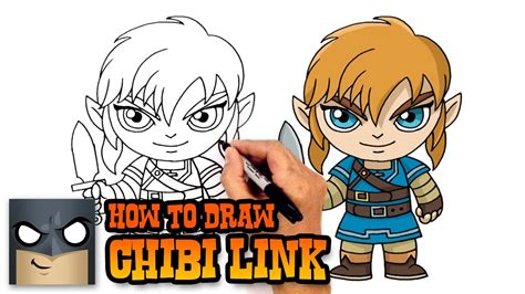 How To Draw Link Legend Of Zelda