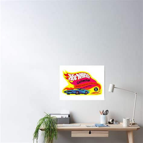 Vintage Hot Wheels Poster For Sale By Retrostickersnz Redbubble