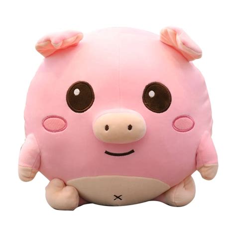 1pc 30cm40cm Kawaii Plush Round Pig Toys Stuffed Plush Animals