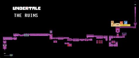 Undertale Complete Map The Ruins By Higurashikarly On Deviantart