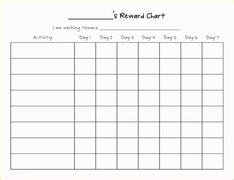 Free Blank Chart Templates Of Free Printable Blank Charts Chart 5