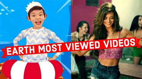 Earth Most Viewed Videos Of All Time Top 20 Youtube