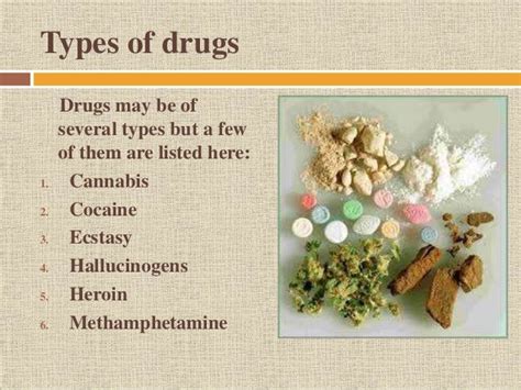 4 Types Of Drugs