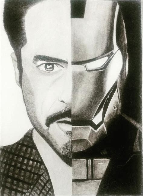 Iron Man Sketches Drawings