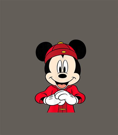 Disney Mickey Year Of The Mouse Lunar New Year1 Digital Art By Gioval