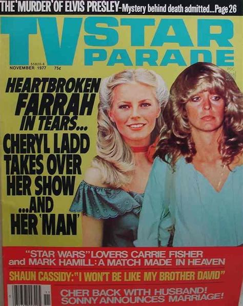 Tv Star Parade Farrah And Cheryl Ladd List Of Magazines Vintage Magazines Cheryl Ladd Charlie
