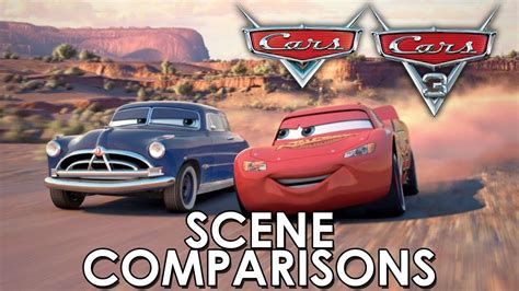 Оуэн уилсон, кристела алонзо, крис купер и др. Cars (2006) and Cars 3 (2017) - scene comparisons - YouTube