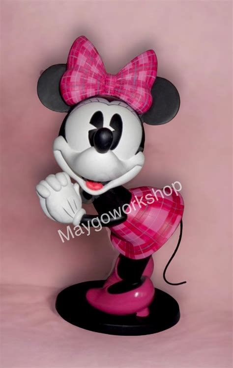 Very Very Rare Scottish Minnie Mouse Statement Figurine Etsy