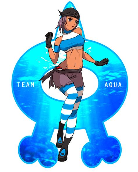 Team Aqua Female Grunt By Leoyanshin On Deviantart
