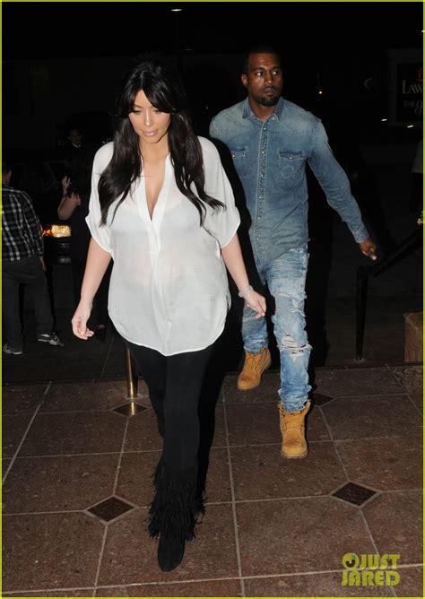 Kim Kardashian And Kanye West Valentines Dinner Date Photo 2812932