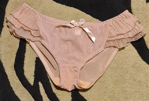 filly pink sheer panties plus mini print ivy tenebrae