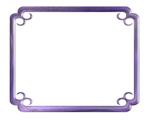 Purple Border Frame Png Transparent Image Png Svg Clip Art For Web