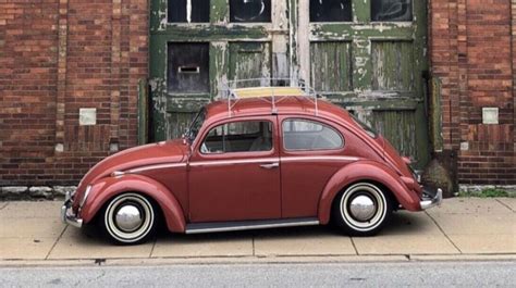 1960 Volkswagen Beetle Rare India Red Classic Bug Wolfsburg Type 1 For
