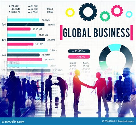 Global Business Growth Corporate Development Concept Stock Photo