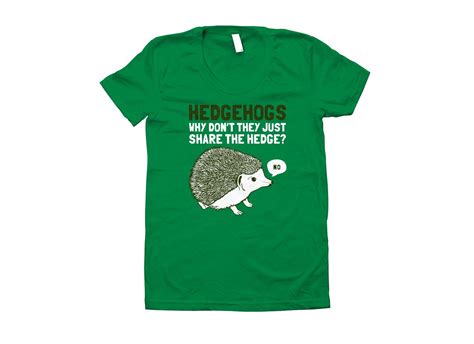 Hedgehogs Cant Share T Shirt Shirts T Shirt Mens Tops