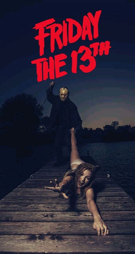 Friday The 13th Horror Movie Art Horror Movies Horror Movie Posters