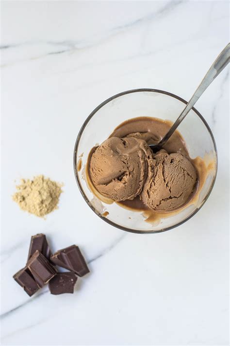 Vegan Malted Maca Chocolate Ice Cream Recipe Healthy Ice Cream