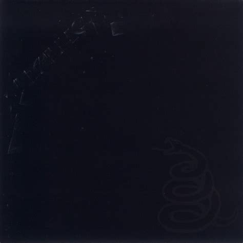 Metallica The Black Album By Metallica Music Charts