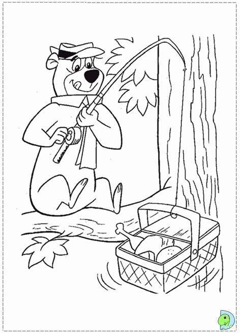 Yogi Bear Coloring Pages Coloring Home