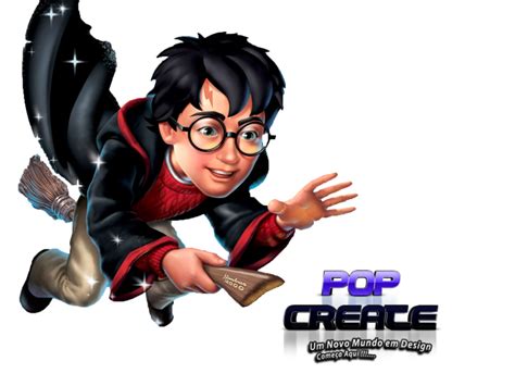 Harry Potter  Coloriage Harry sur son balai à imprimer