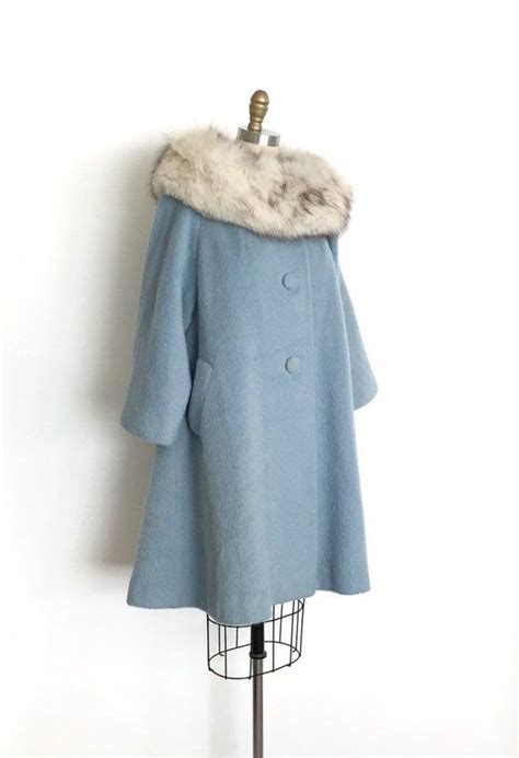 Vintage 1950s Coat 50s Lilli Ann Swing Coat Etsy Canada Coat 1950s