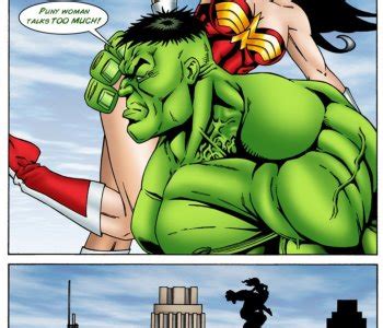 Wonder Woman Vs The Incredibly Horny Hulk Erofus Sex And Porn Comics
