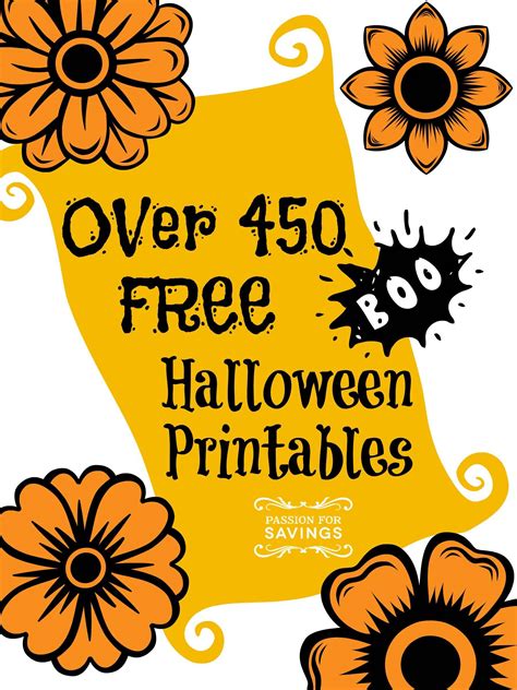 Free Printables For Halloween Decorations
