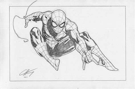 Spider Man Heroes Con Commish Comic Books Illustration Spiderman