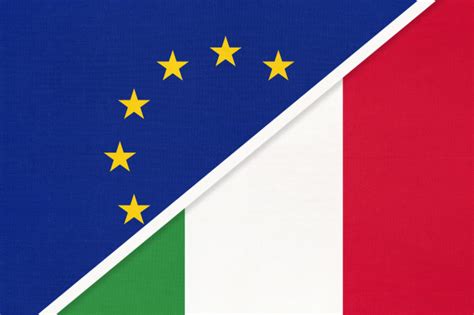 Reading this on the telegraph app? Premium Photo | European union or eu vs italy national flag