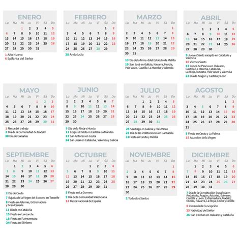 Calendario 2020 Dias Festivos Rd Calendario 2019