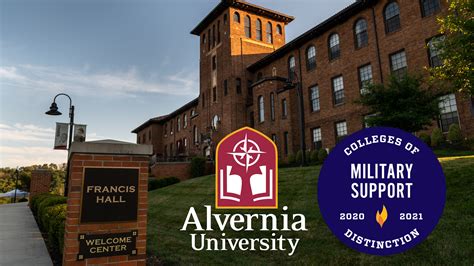 Alvernia Earns National Recognition For Military Support Alvernia