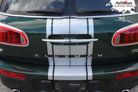 Clubman S Type Rally 2016 2019 Mini Cooper Center Hood Stripes Vinyl