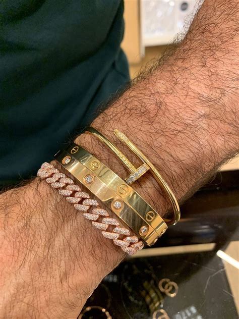 Dream Stack!! | Cool mens bracelets, Cartier mens bracelet, Cartier