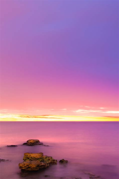 Paseo Marítimo Antonio Banderas Málaga Spain Ocean Sunset Sunset Art