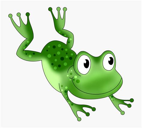 Leaping Frog Clip Art