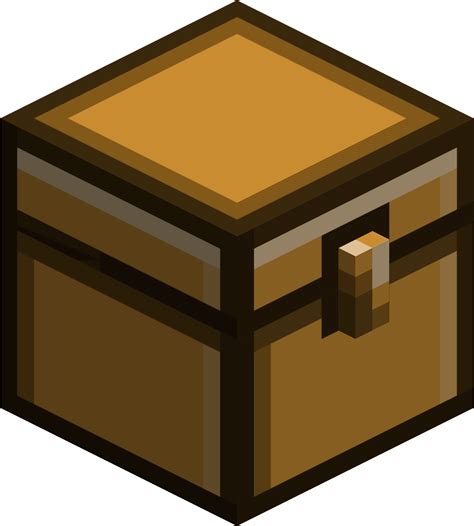 Download Brass Chest Minecraft Chest Png Png Image With No Background