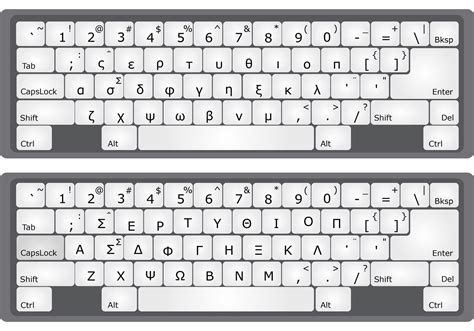 Greek Alphabet Keyboard Vectors 91146 Vector Art At Vecteezy