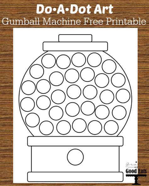 Gumball Machine Printable Free