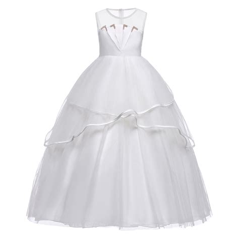 Original Kids Dresses For Girls Vest Ball Gown Princess Dress 2018