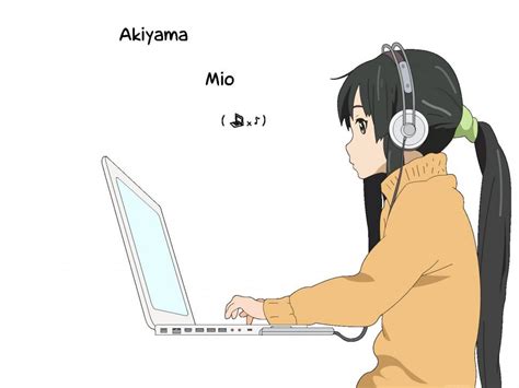 K On Anime Girl Akiyama Mio Anime Vectors Computer Wallpaper