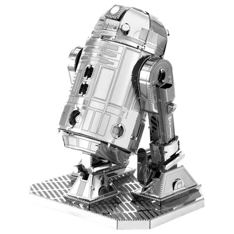 Metal Earth Star Wars R2 D2 3d Metal Model Kit Merchandise Zatu