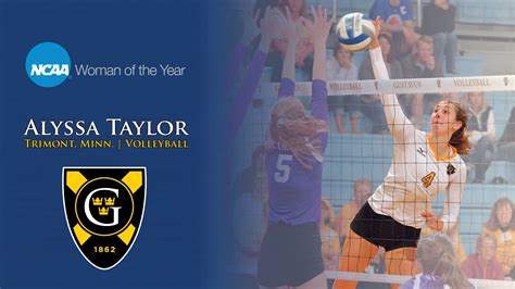 Volleyballs Alyssa Taylor Nominated For 2016 Ncaa Woman Of The Year