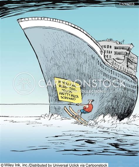 Water Ski Cartoons And Comics Funny Pictures From Cartoonstock
