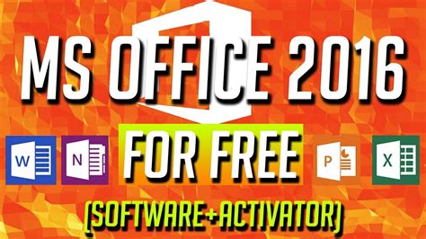 How To Download And Activate Ms Office 2016 For Free 2018