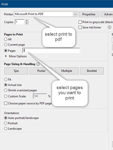 How To Make A Multiple Page Pdf File Into 1 Page For Printing Solved Windows 10 Forums