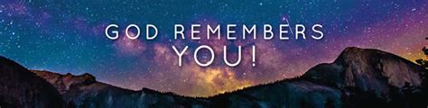 God Remembers You Faith Community Baptist Church Fcbc Singapore