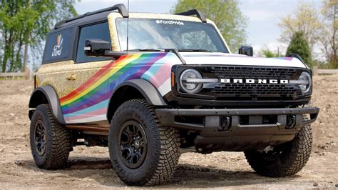 Ford Bronco Wildtrak Pride Pour Célébrer La Fierté Et La Diversité