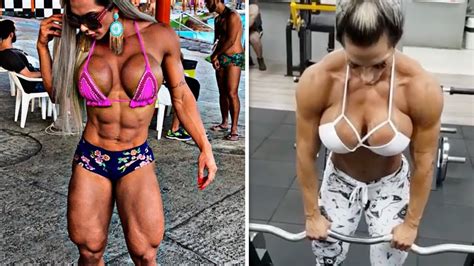 Fbb Strong Brazilian Fitness Model Workout Motivation Suelen